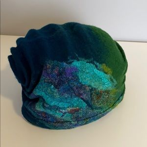Hand-felted hat from Iceland